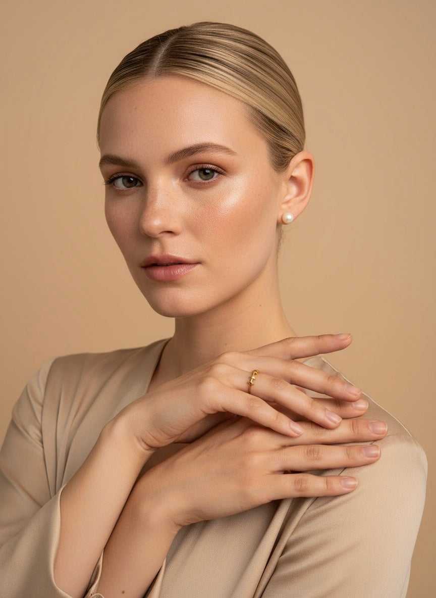 *Best seller* Oversized cultured freshwater pearl button stud earrings s925 sterling silver backing