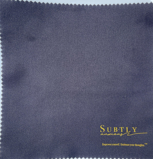 Jewellery polishing cloth for sterling silver - Subtly Anxious