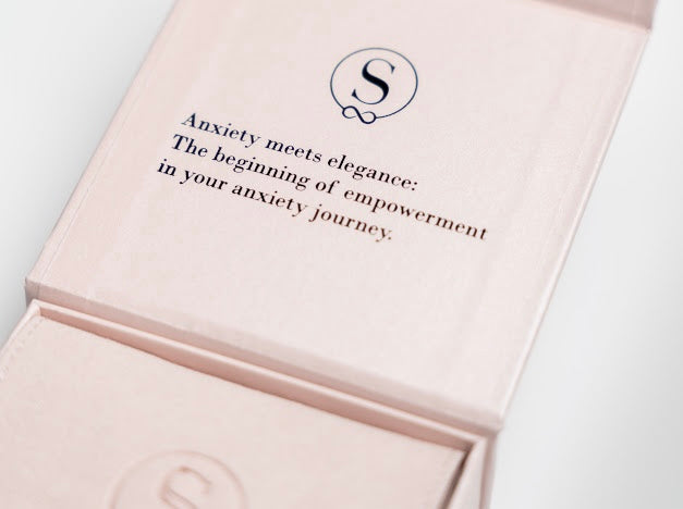 Subtly Anxious gift box - anxiety meets elegance 