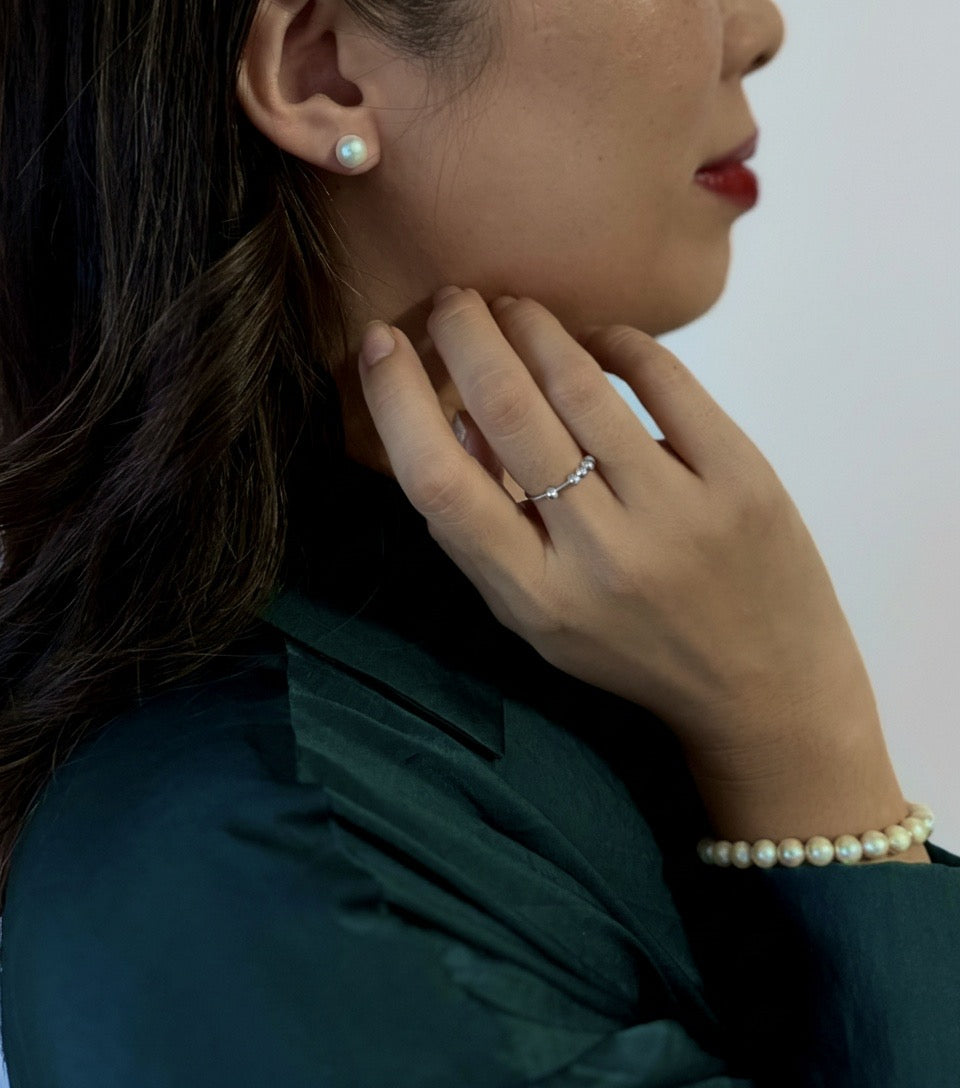 *Best seller* Low Stock* Oversized cultured freshwater pearl button stud earrings s925 sterling silver backing