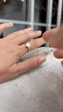 *Best seller* 18k gold plated s925 sterling silver fidget spinner ring - Remmie