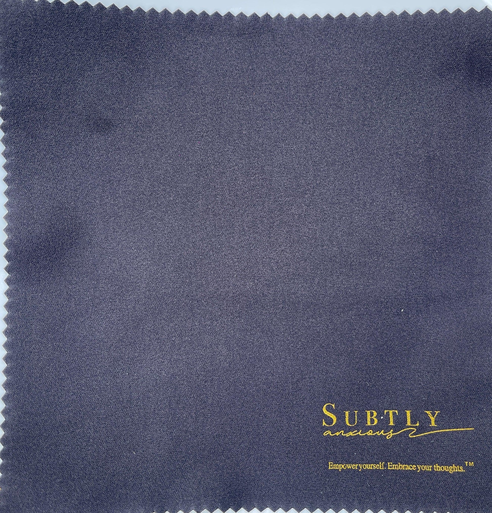 Jewellery polishing cloth for sterling silver - Subtly Anxious